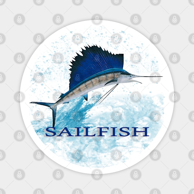 Sailfish by Orikall Magnet by Orikall